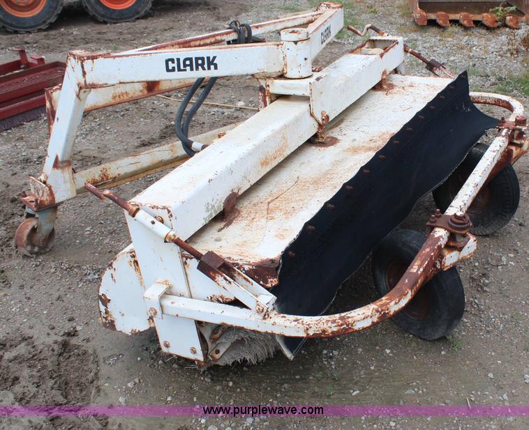 image for item X9366 Clark skid steer mount broom