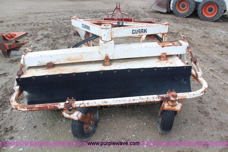image for item X9366 Clark skid steer mount broom
