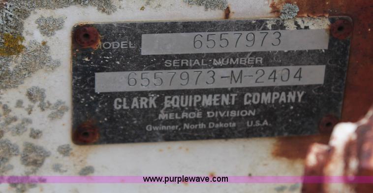 image for item X9366 Clark skid steer mount broom