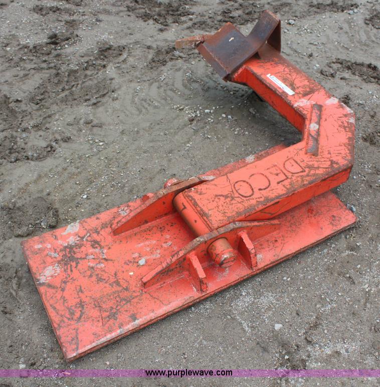 image for item X9368 Deco silt fence shank ripper