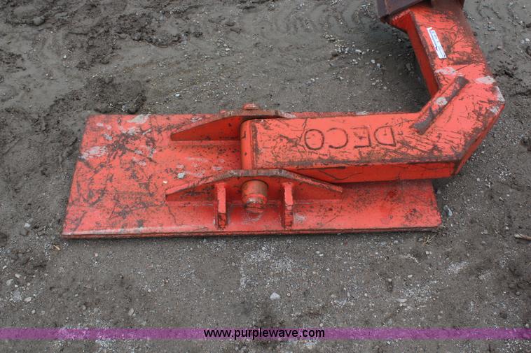 image for item X9368 Deco silt fence shank ripper