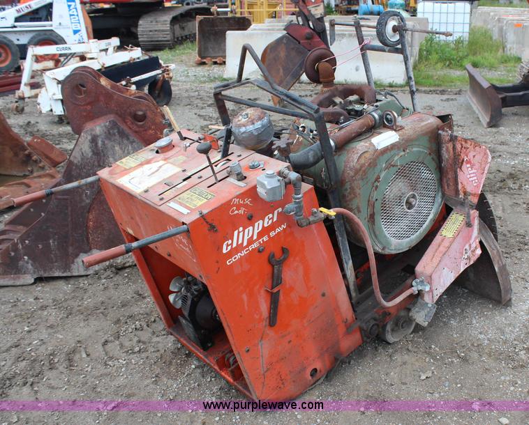 image for item X9373 Clipper C-375-JBT concrete saw