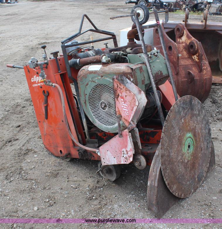 image for item X9373 Clipper C-375-JBT concrete saw