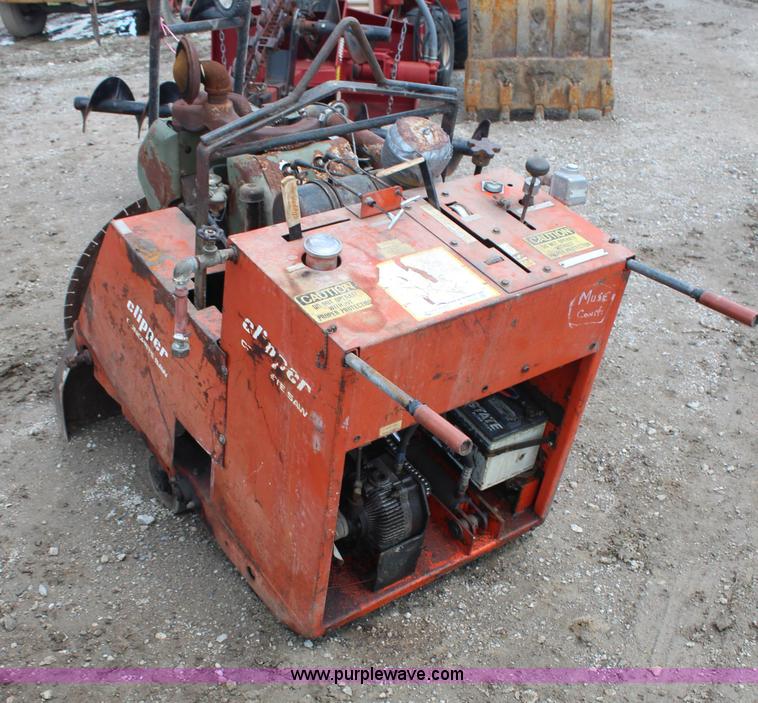 image for item X9373 Clipper C-375-JBT concrete saw