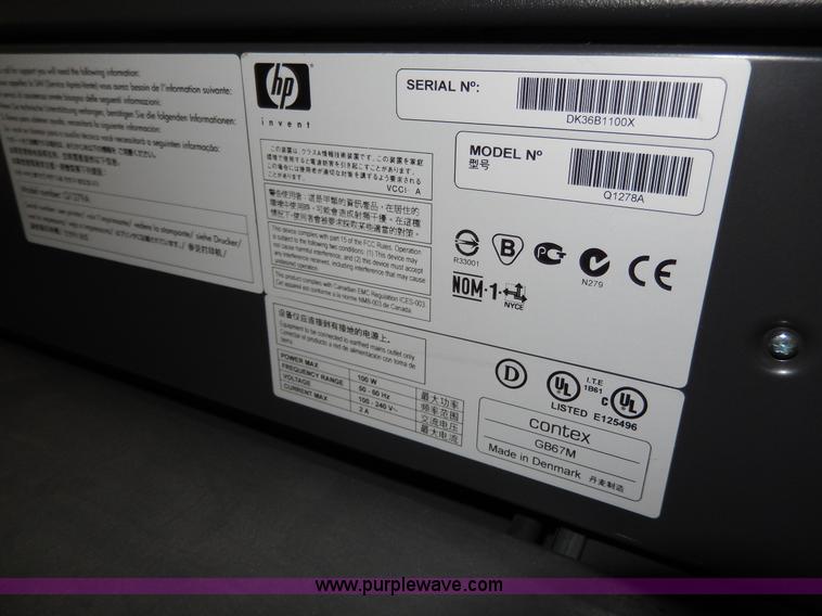 image for item AA9316 HP Designjet 800PS scanner/plotter