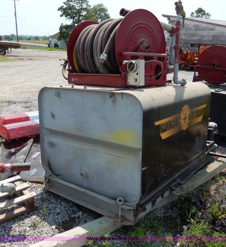 image for item AA9320 300 gallon metal tank