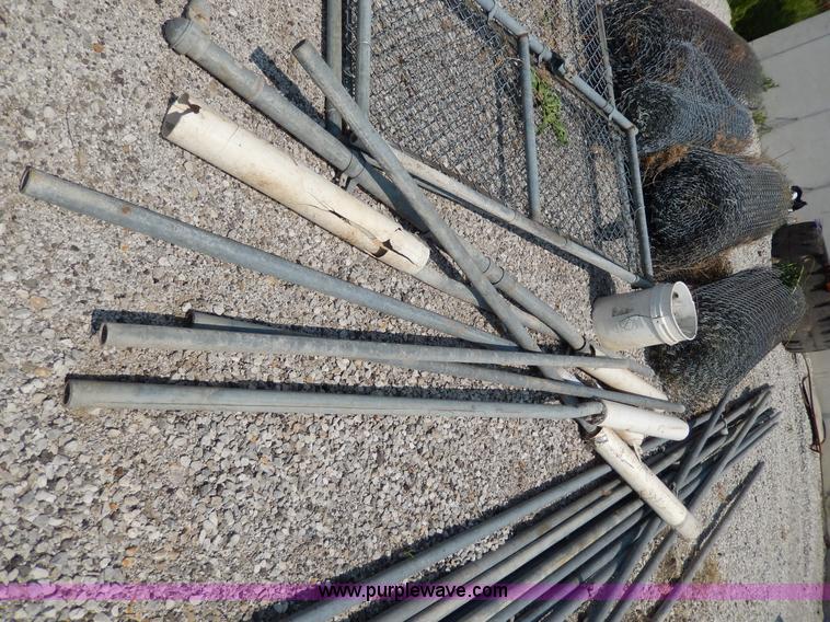 image for item AA9326 Approximately 300' of chain link fencing