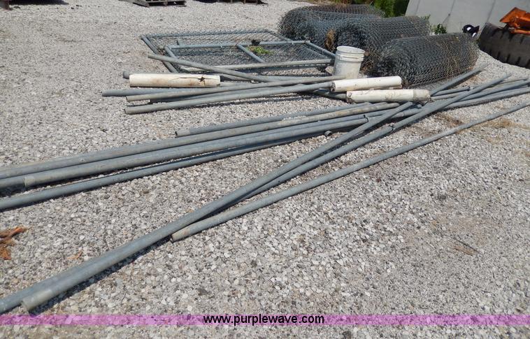 image for item AA9326 Approximately 300' of chain link fencing