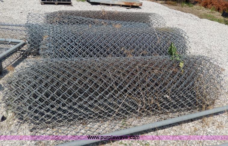 image for item AA9326 Approximately 300' of chain link fencing