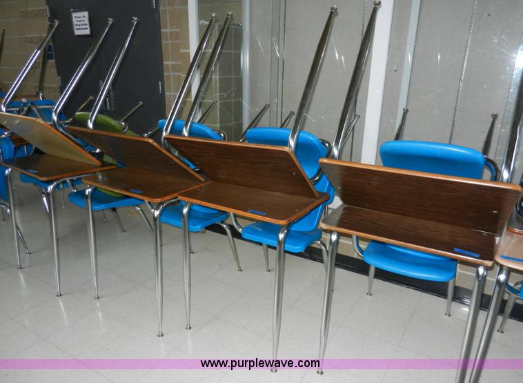 image for item AA9373 (36) student desks with chairs