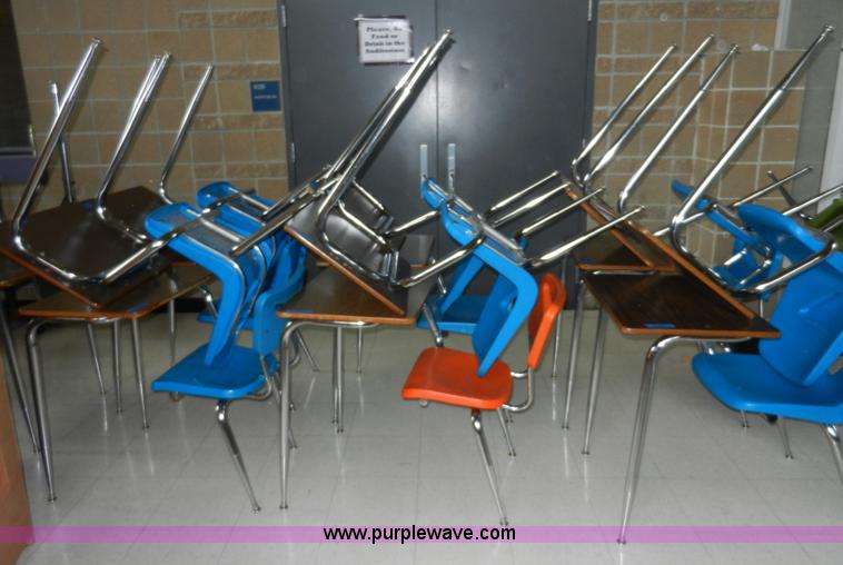 image for item AA9373 (36) student desks with chairs