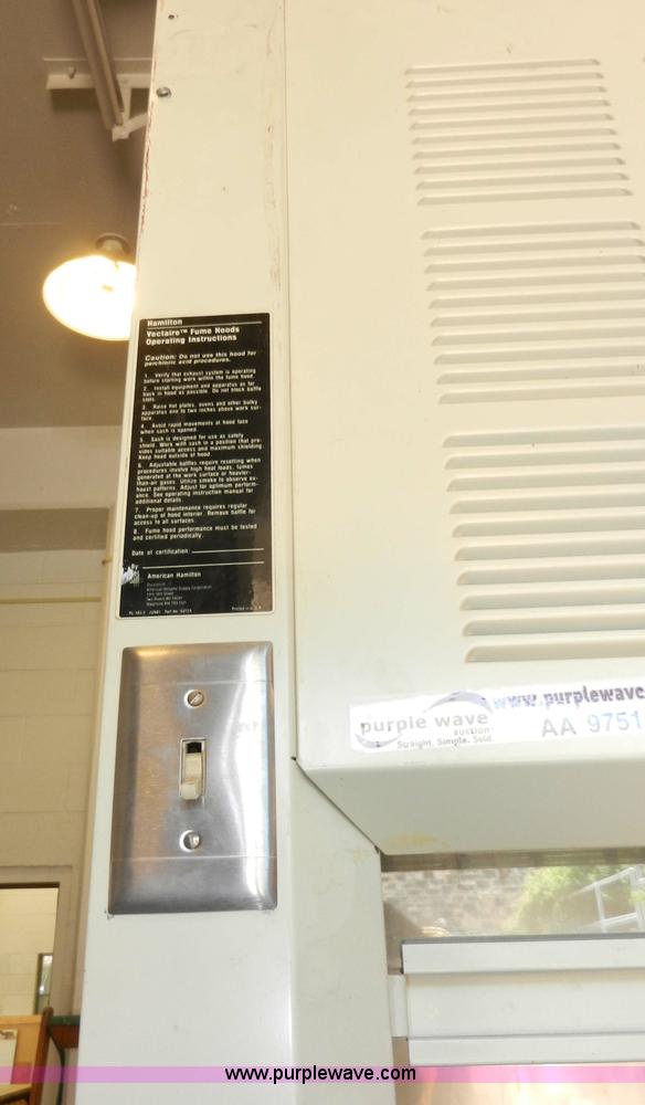image for item AA9751 Hamilton Vectaire fume hood