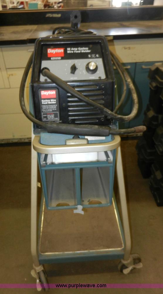 image for item AA9754 Dayton gasless wire feed welder