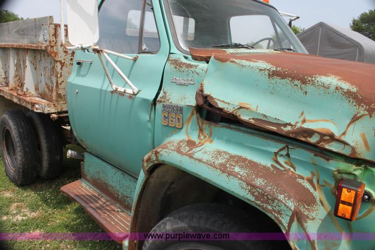 image for item AE9173 1973 Chevrolet C60 dump truck