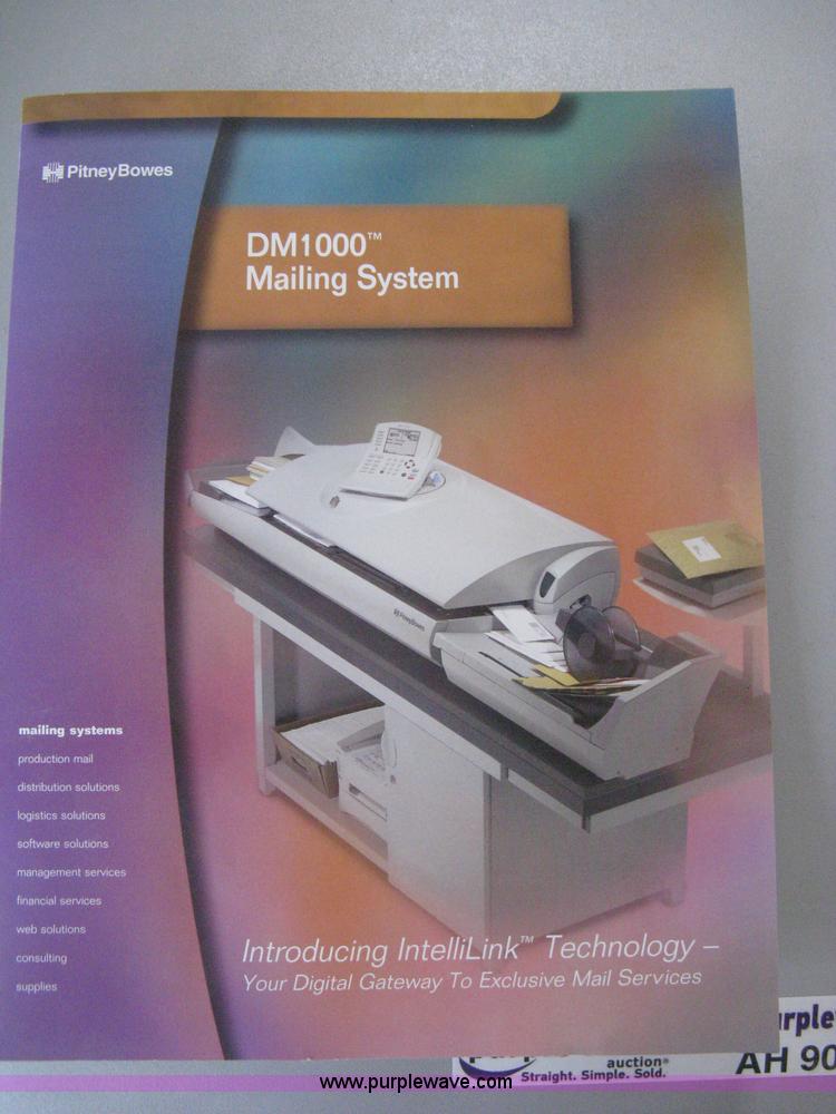image for item AH9067 Pitney Bowes DM1000 mailing system