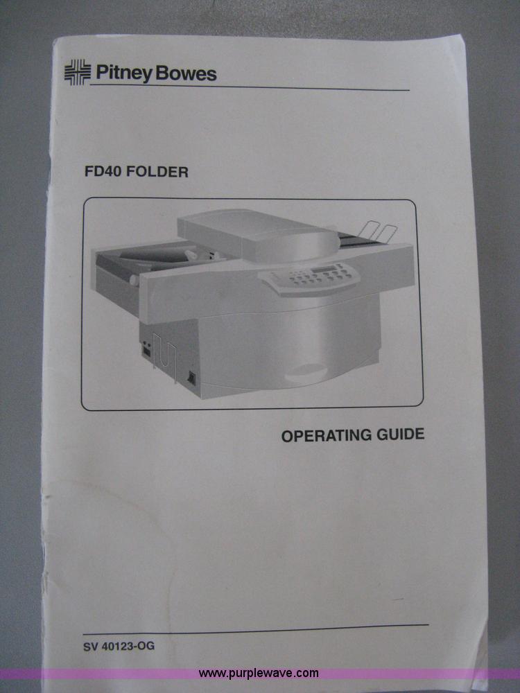 image for item AH9067 Pitney Bowes DM1000 mailing system