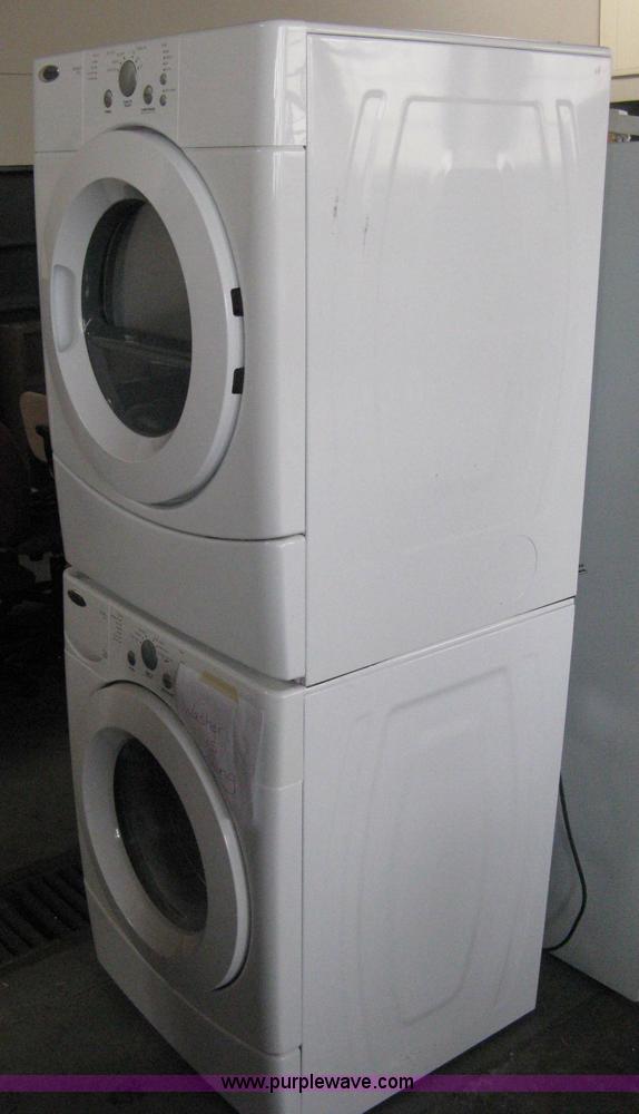 image for item AH9074 Amana Tandem 3300 stacking washer and dryer