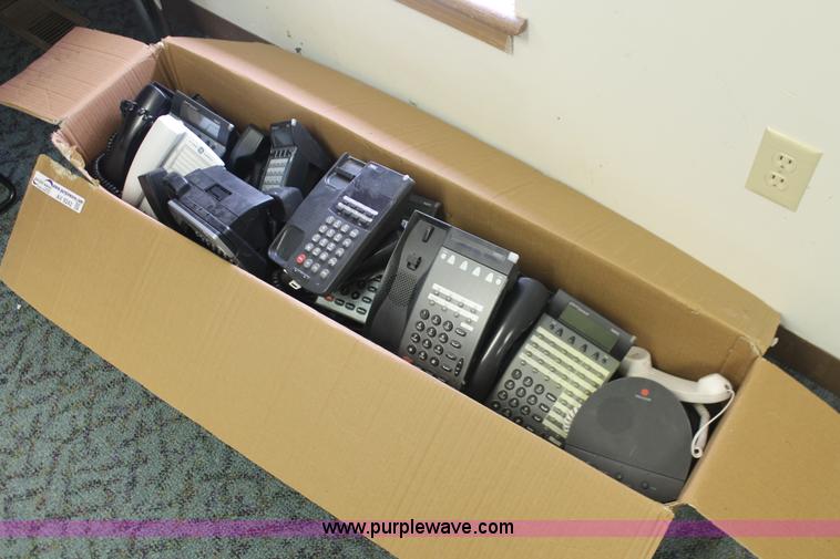 image for item AV9242 (14) boxes of telephones and accessories