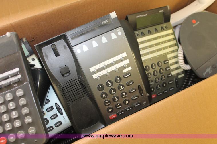 image for item AV9242 (14) boxes of telephones and accessories