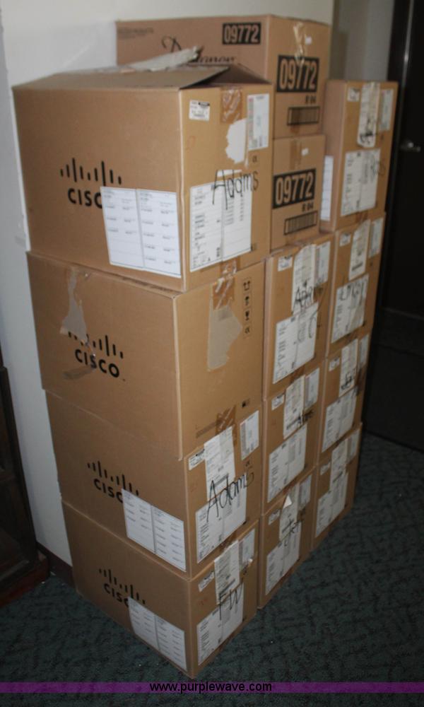 image for item AV9242 (14) boxes of telephones and accessories