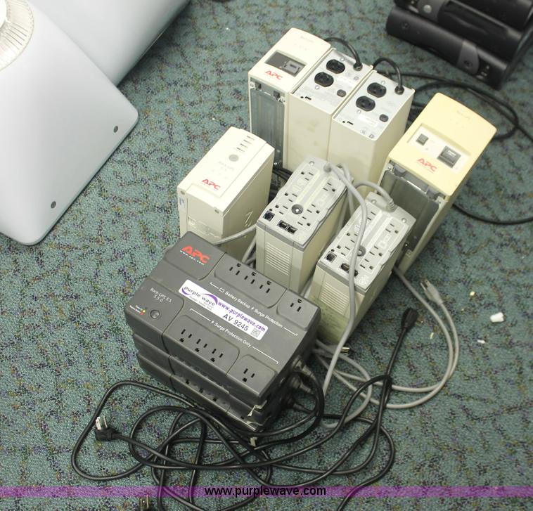 image for item AV9245 (10) APC battery back up surge protectors