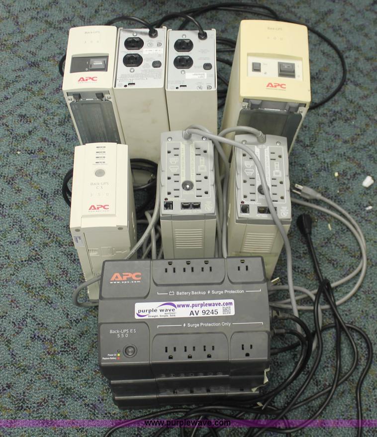 image for item AV9245 (10) APC battery back up surge protectors