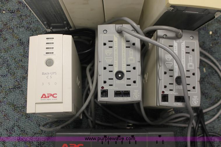 image for item AV9245 (10) APC battery back up surge protectors