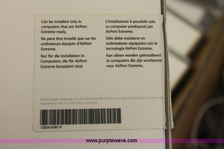 image for item AV9246 (28) Apple Airport Extreme