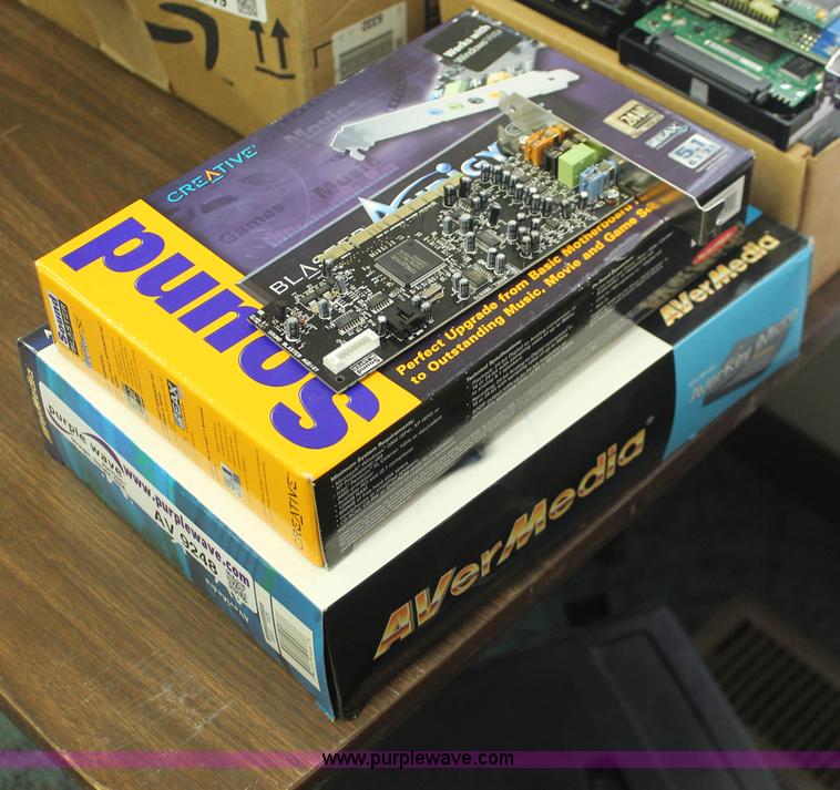 image for item AV9248 Approximately 40 computer hard drives