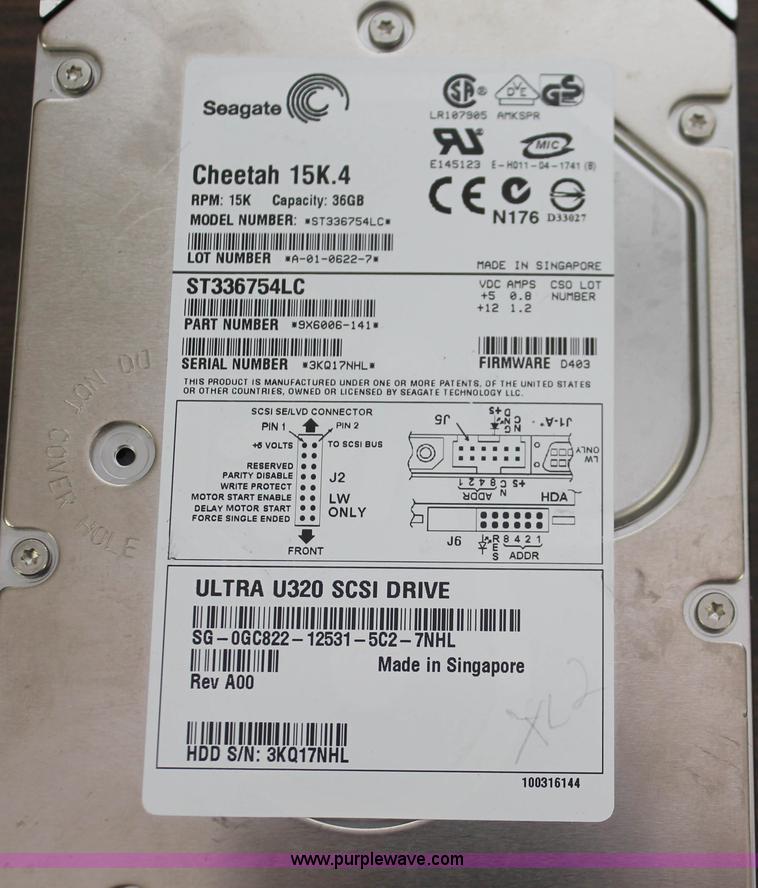 image for item AV9248 Approximately 40 computer hard drives