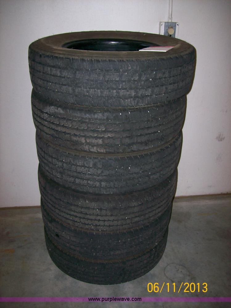 image for item C1217 (6) used Firestone Transforce H tires