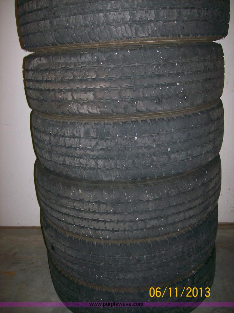 image for item C1217 (6) used Firestone Transforce H tires