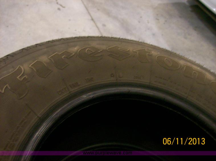 image for item C1217 (6) used Firestone Transforce H tires