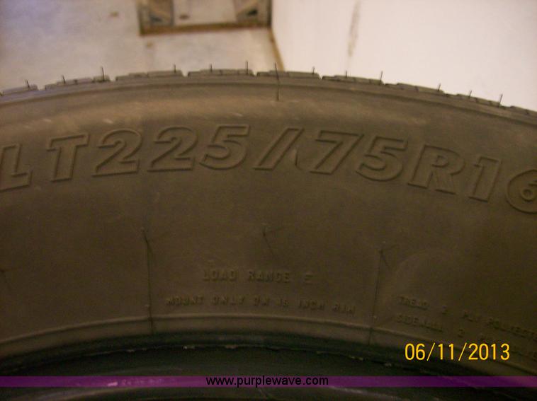 image for item C1217 (6) used Firestone Transforce H tires