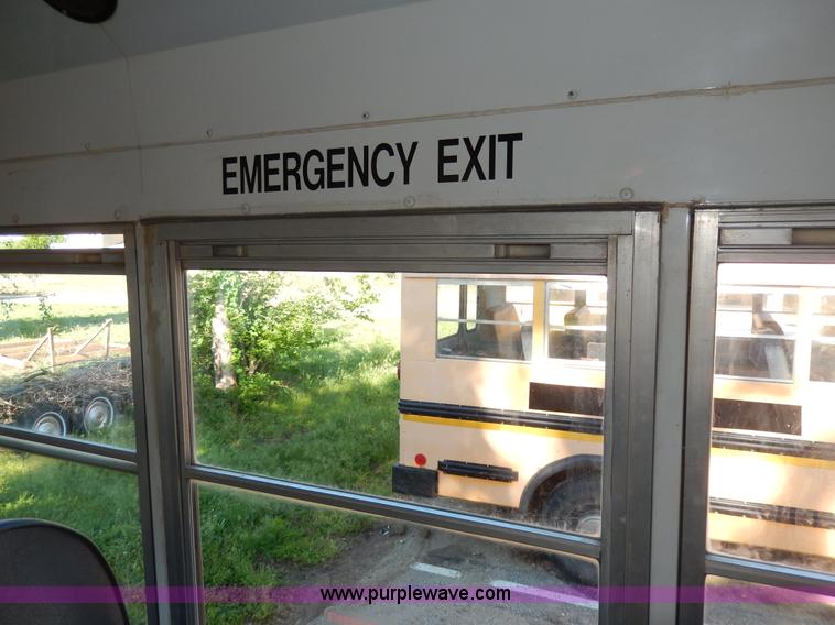 image for item D8091 1999 Ford Collins school bus