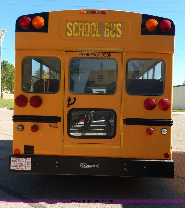 image for item D8092 1998 Ford Collins school bus