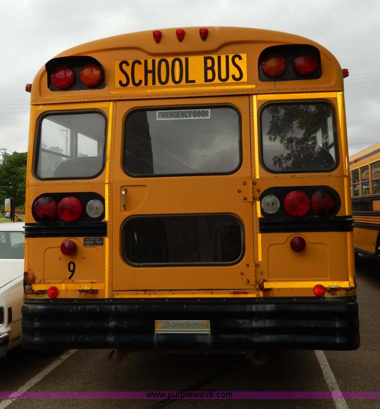 image for item D8094 1996 Blue Bird TC2000 school bus