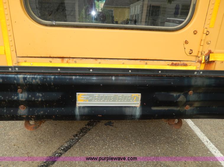 image for item D8094 1996 Blue Bird TC2000 school bus