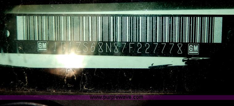 image for item D8112 2007 Chevrolet Malibu MAXX LS