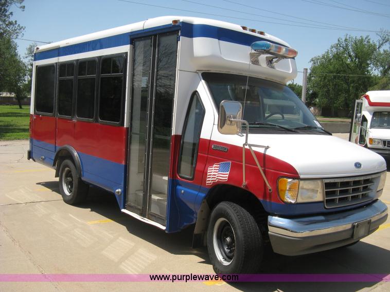 image for item D8365 1994 Ford E350 Collins transit bus