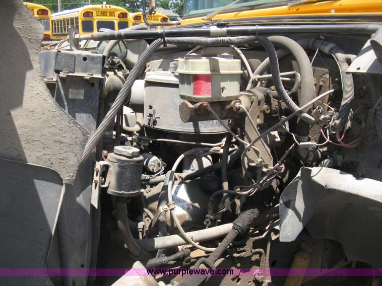 image for item D8386 1990 Chevrolet 60 Blue Bird school bus