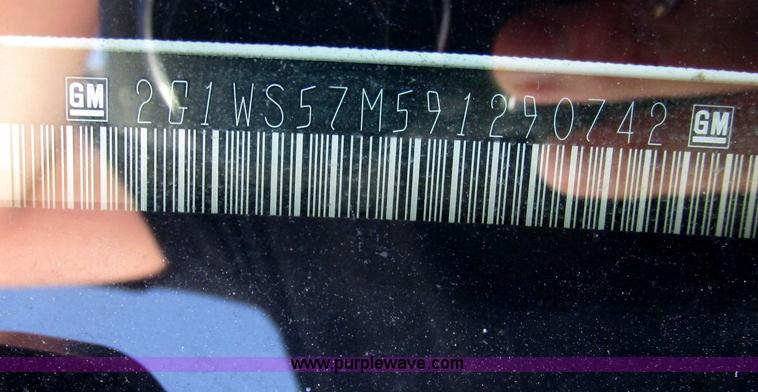 image for item E7261 2009 Chevrolet Impala Police