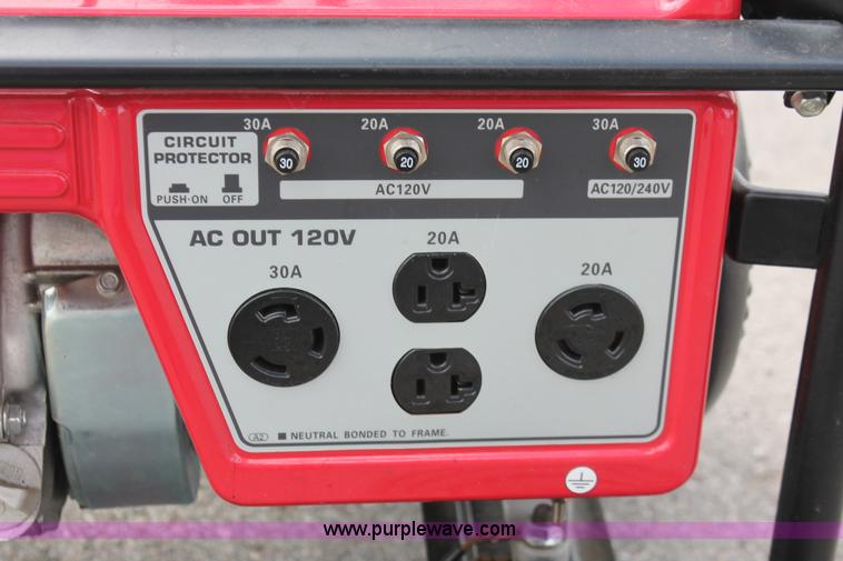 image for item F9097 Honda EB5000 generator