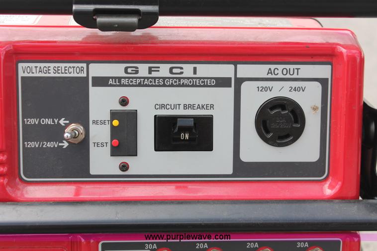 image for item F9097 Honda EB5000 generator