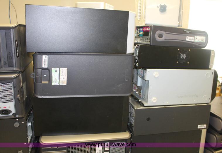 image for item F9148 (75) assorted computer towers