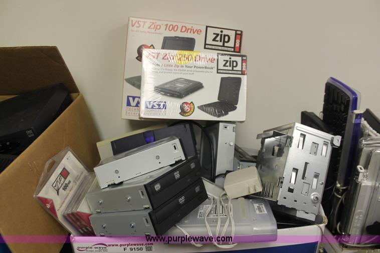 image for item F9150 Assorted zip, DVD, and disc drives