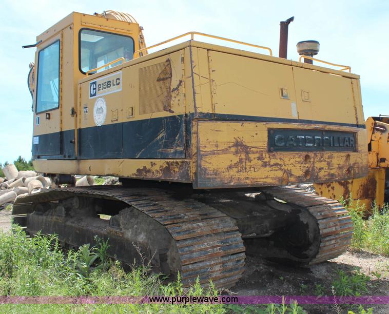 image for item G5124 1985 Caterpillar 215B LC excavator