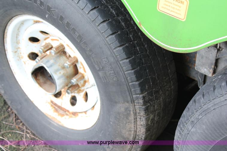 image for item G5190 1996 Trailmann gooseneck recycle trailer