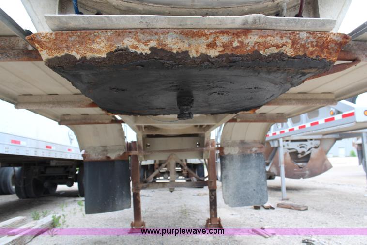 image for item G5233 1982 Walker stainless steel tanker trailer