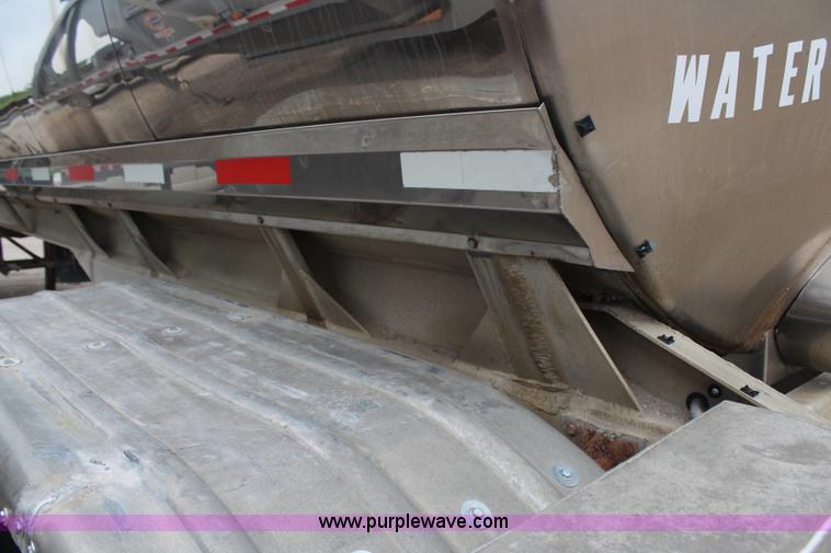 image for item G5233 1982 Walker stainless steel tanker trailer